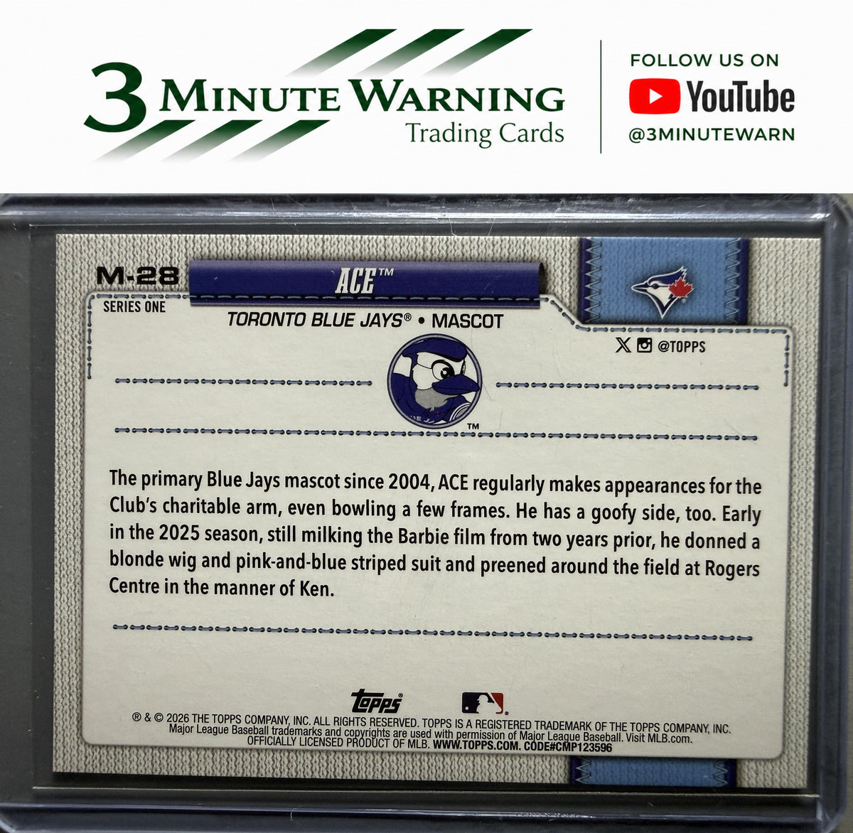 2026 Topps #M-28 ACE Mascots