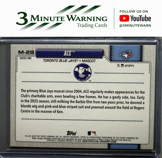 2026 Topps #M-28 ACE Mascots