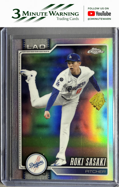 2026 Topps Chrome #199 Roki Sasaki Refractor