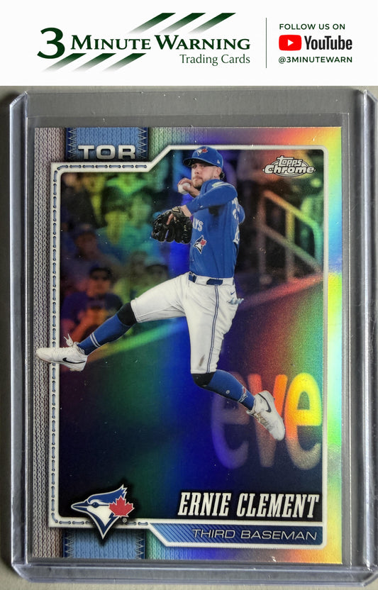 2026 Topps Chrome #106 Ernie Clement Refractor