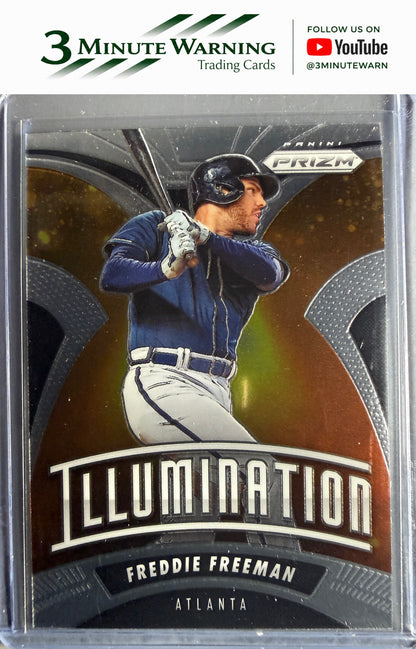 2020 Panini Prizm #I-7 Freddie Freeman Illumination