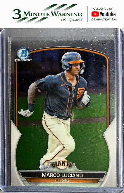 2023 Bowman #BCP-43 Marco Luciano Chrome Prospects