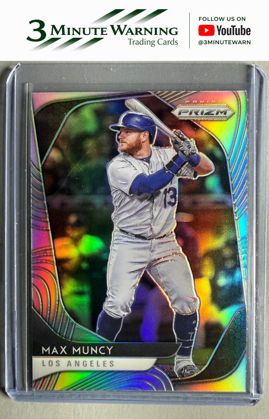2020 Panini Prizm #189 Max Muncy Silver Prizm