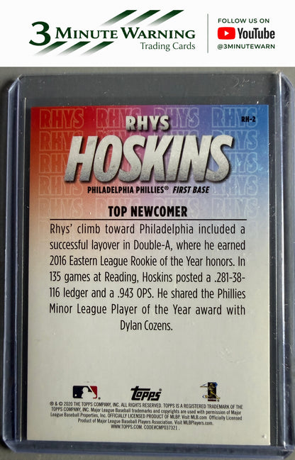 2020 Topps #RH-2 Rhys Hoskins Player Highlights Rhys Hoskins