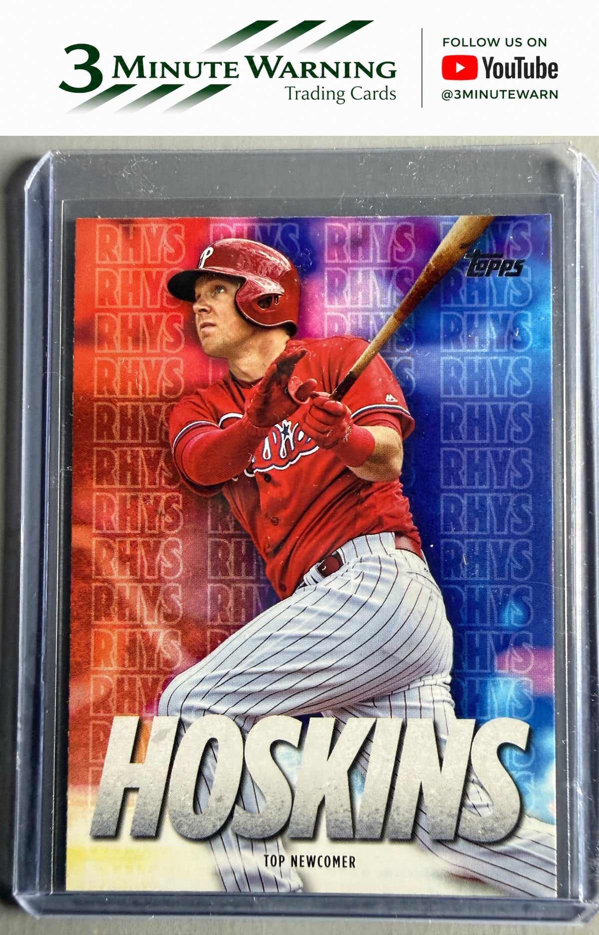 2020 Topps #RH-2 Rhys Hoskins Player Highlights Rhys Hoskins