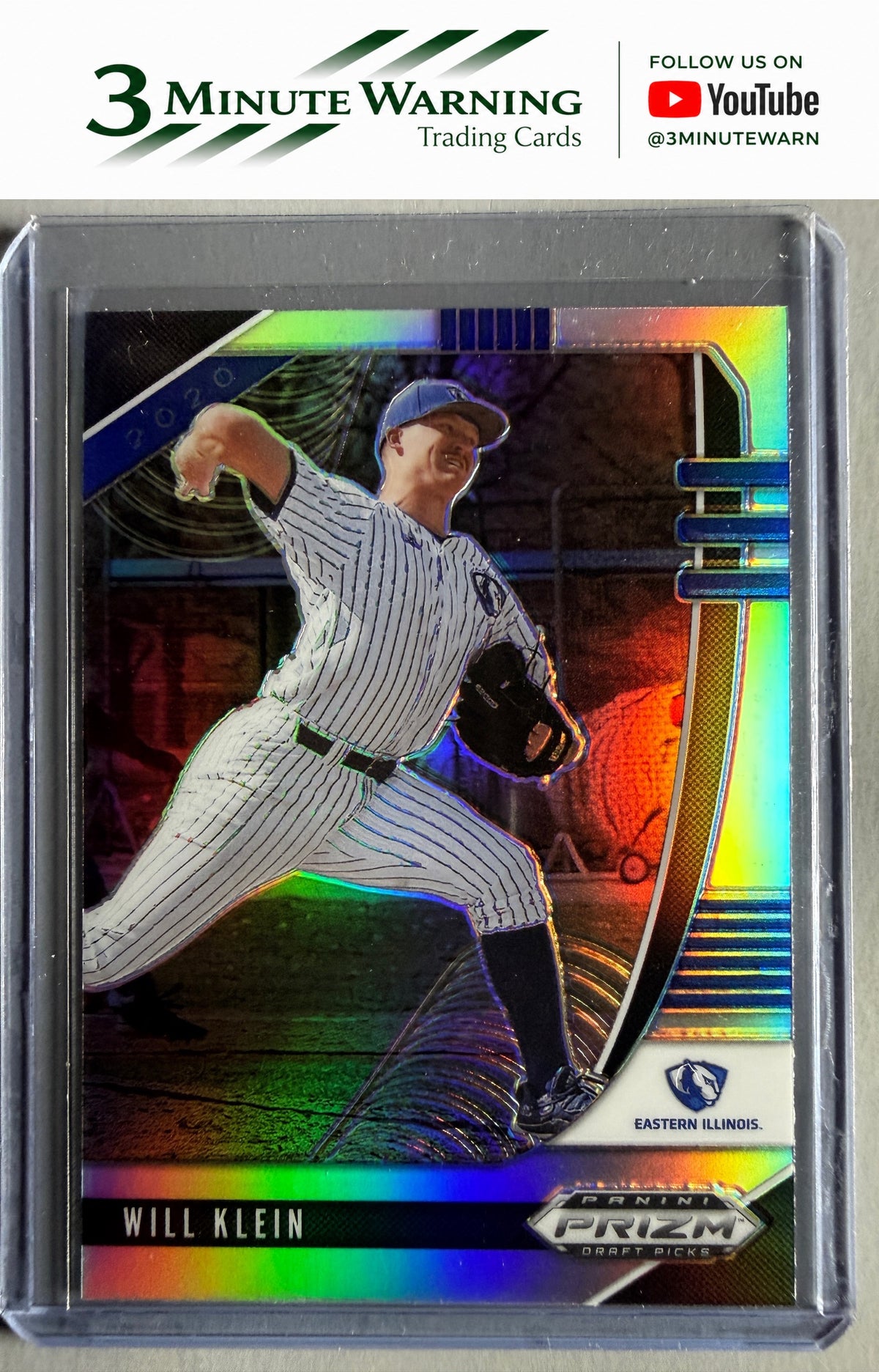 2020 Panini Prizm Draft Picks #PDP135 Will Klein Silver Prizm