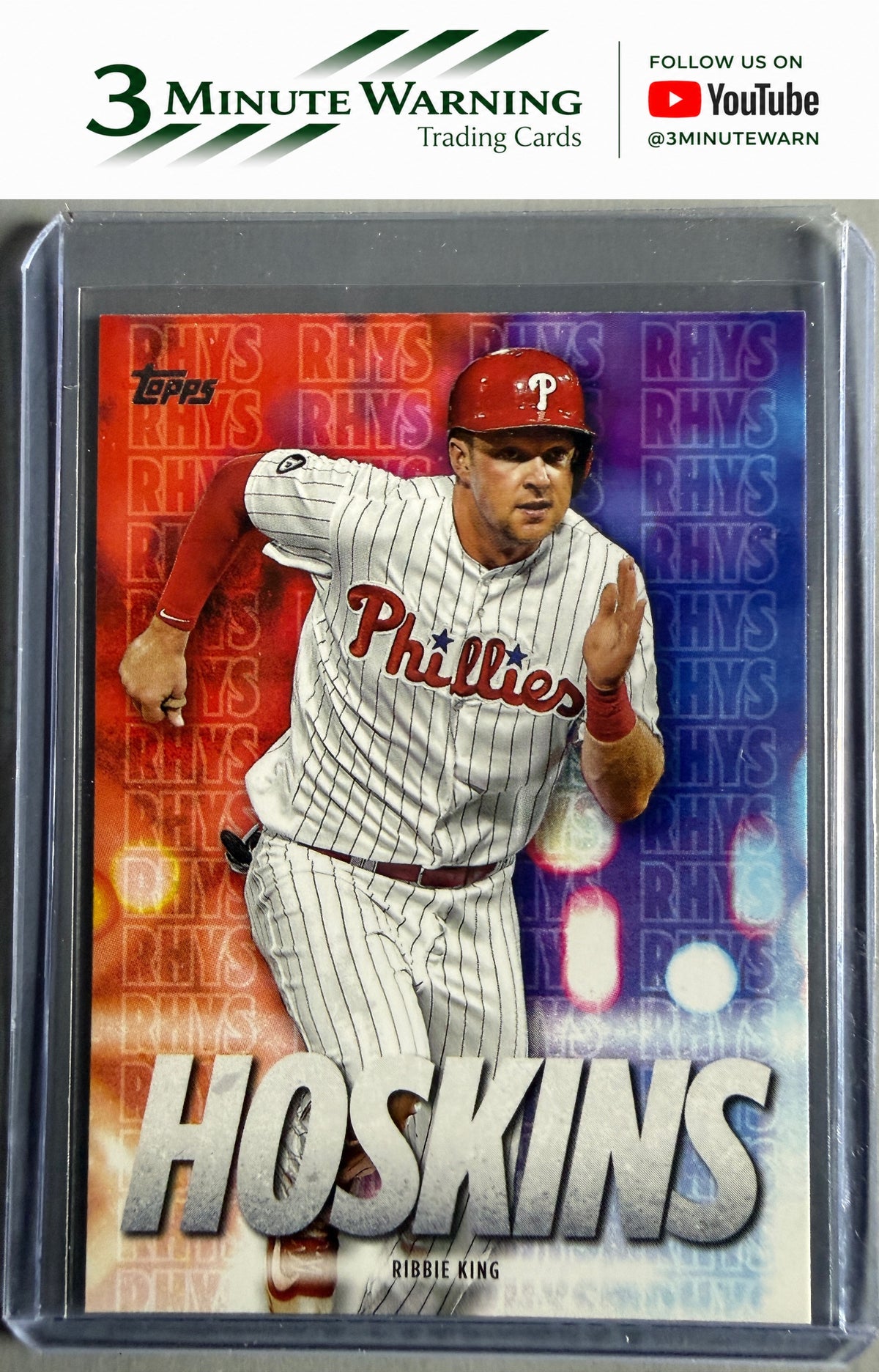 2020 Topps #RH-13 Rhys Hoskins Player Highlights Rhys Hoskins