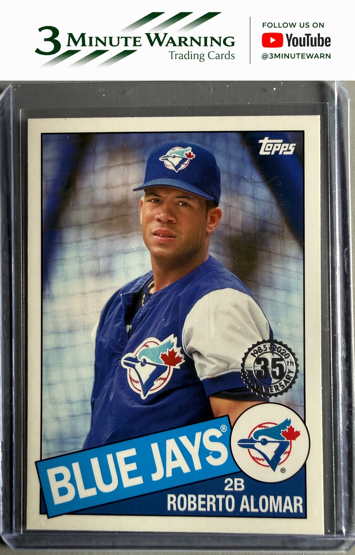 2020 Topps #85TB-48 Roberto Alomar 1985 Topps Baseball (Series Two)