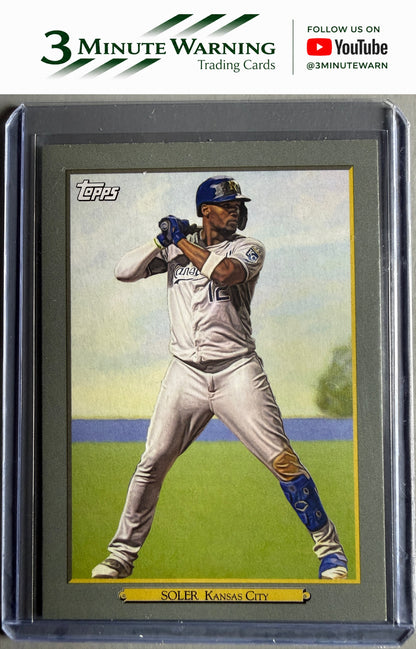 2020 Topps #TR-43 Jorge Soler Turkey Red 2020 (Series 2)