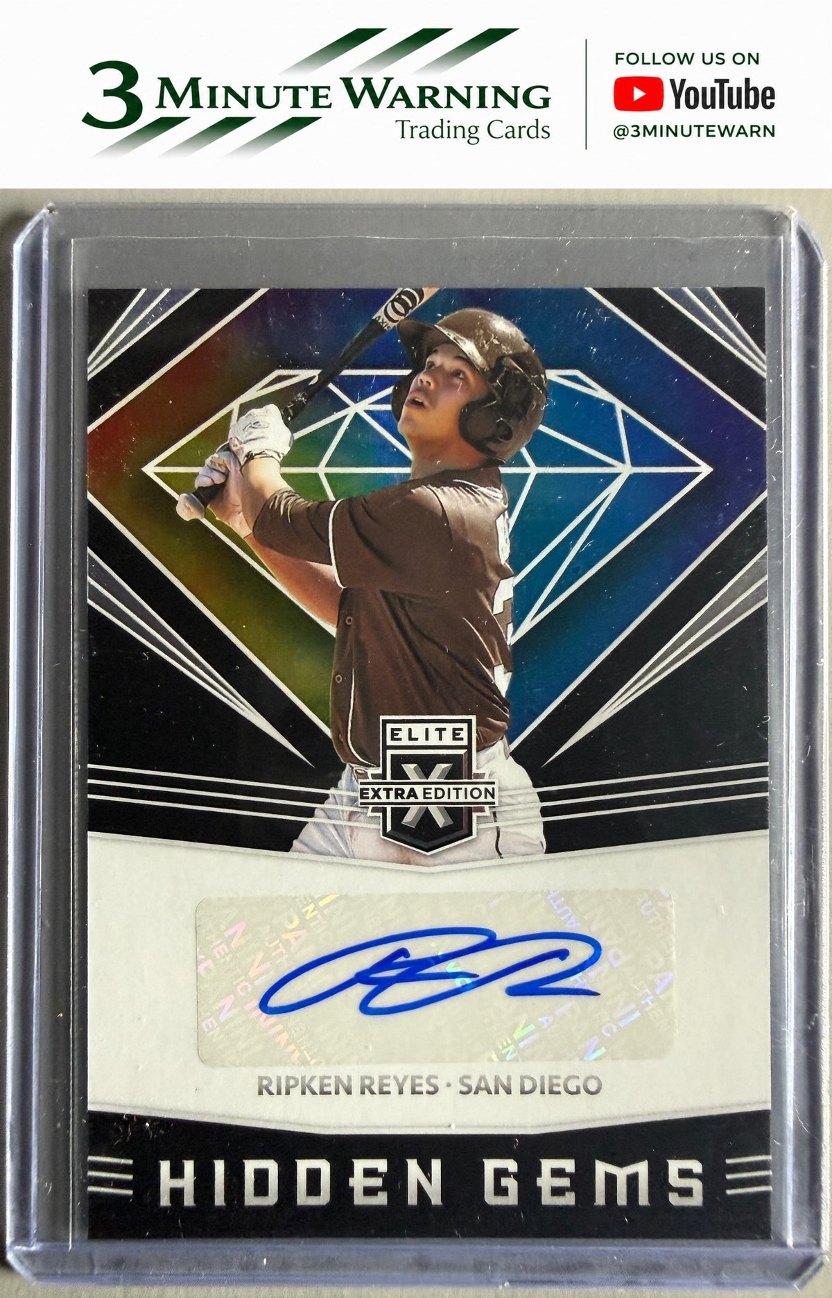 2020 Panini Elite Extra Edition #HG-RR Ripken Reyes Hidden Gems Black
