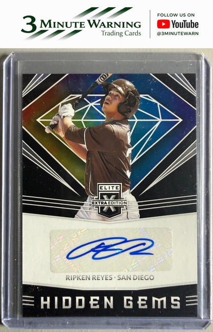 2020 Panini Elite Extra Edition #HG-RR Ripken Reyes Hidden Gems Black