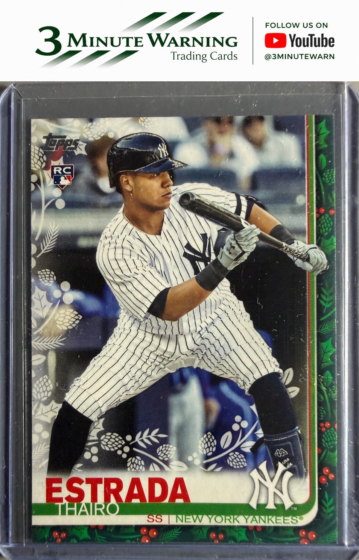 2019 Topps Holiday #HW114 Thairo Estrada