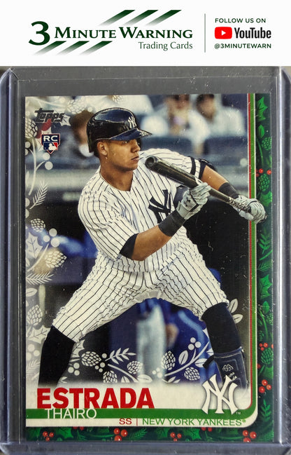 2019 Topps Holiday #HW114 Thairo Estrada