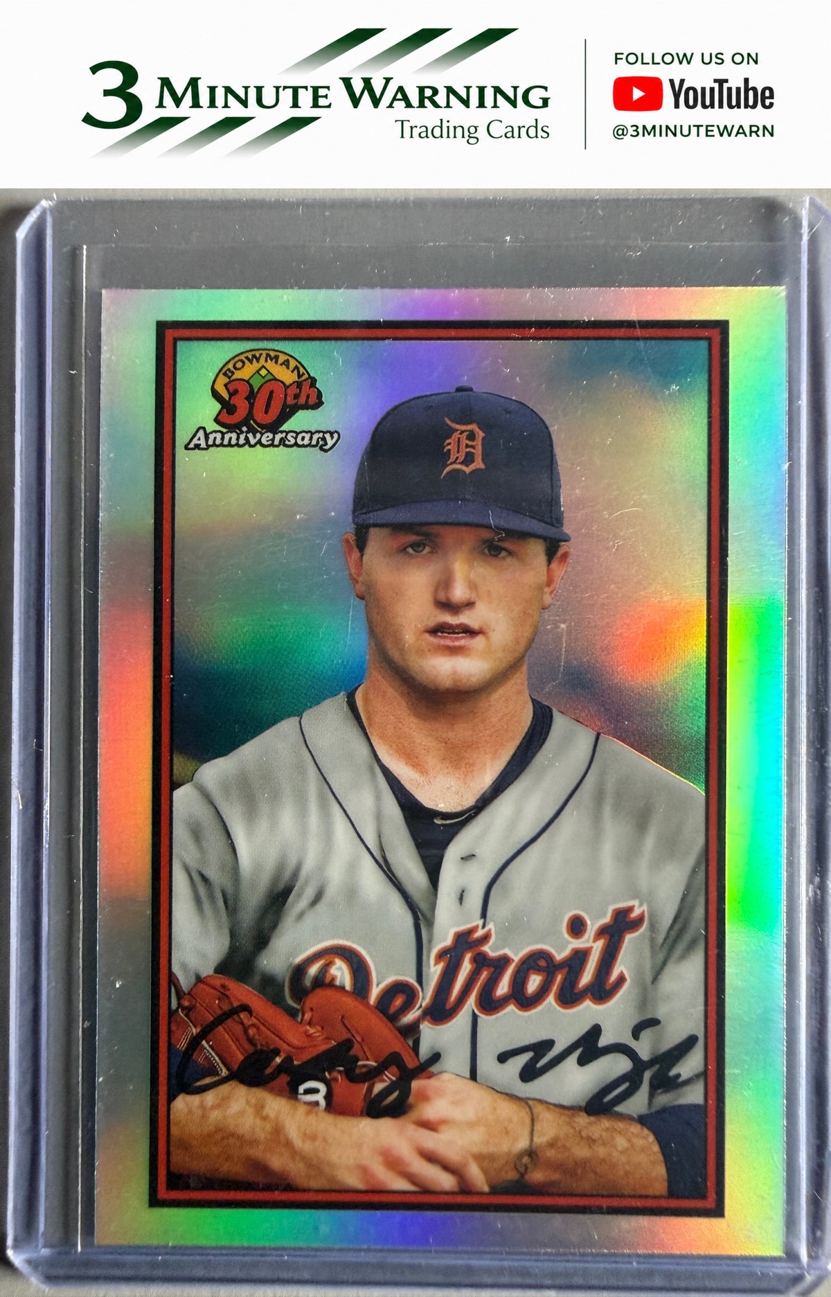 2019 Bowman #B30-CM Casey Mize 30th Anniversary Bowman