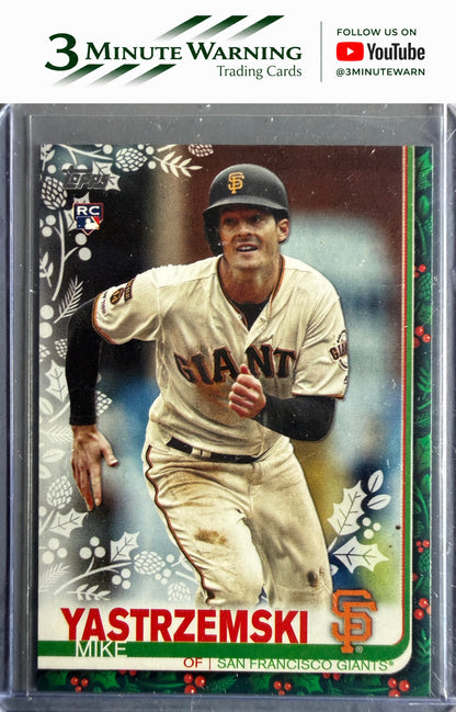 2019 Topps Holiday #HW157 Mike Yastrzemski