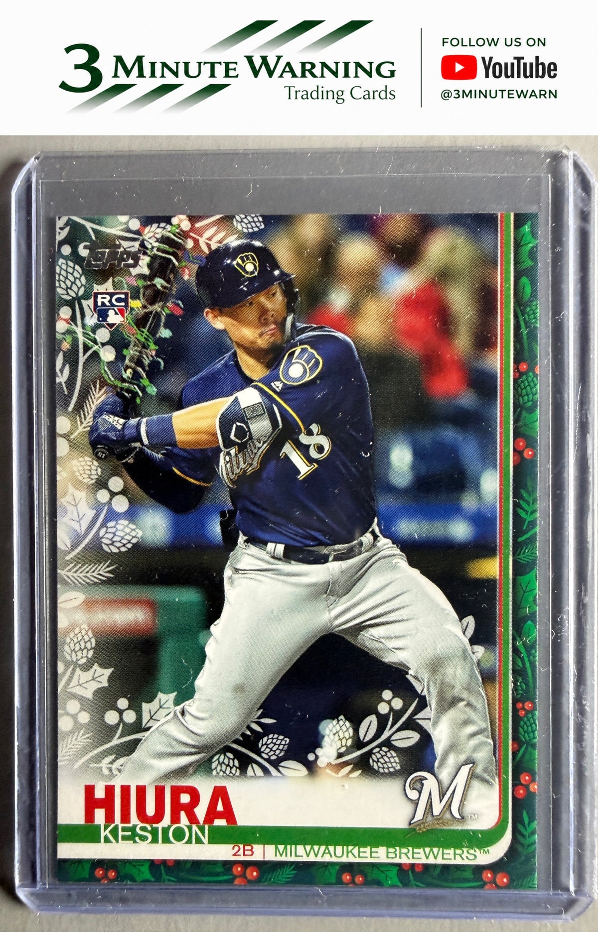 2019 Topps Holiday #HW43 Keston Hiura