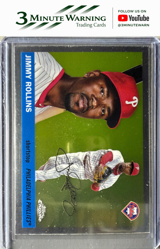 2025 Topps Chrome Platinum #423 Jimmy Rollins