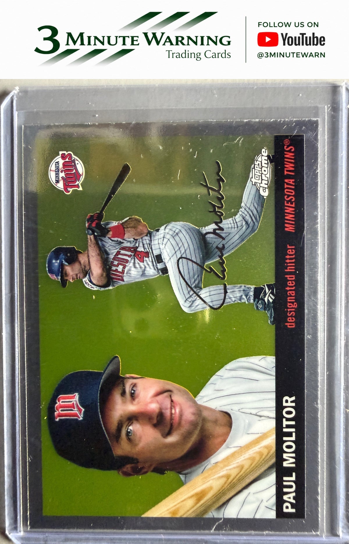 2025 Topps Chrome Platinum #433 Paul Molitor