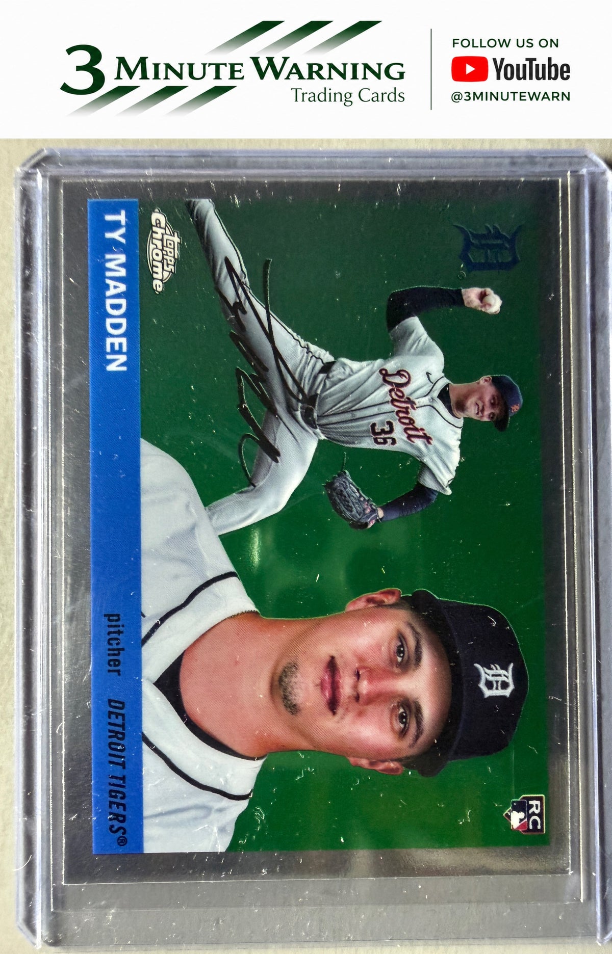2025 Topps Chrome Platinum #230 Ty Madden