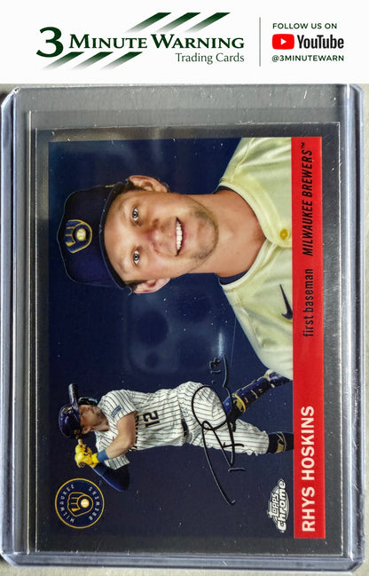 2025 Topps Chrome Platinum #63 Rhys Hoskins