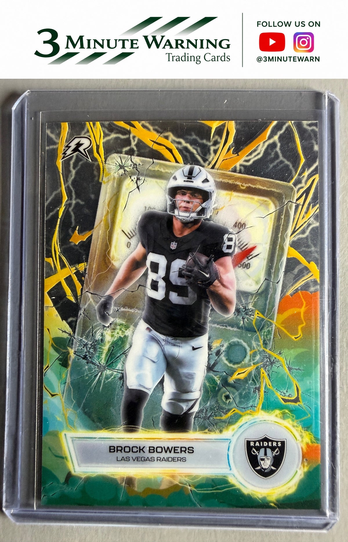 2025 Topps Resurgence #VT-25 Brock Bowers Voltaic