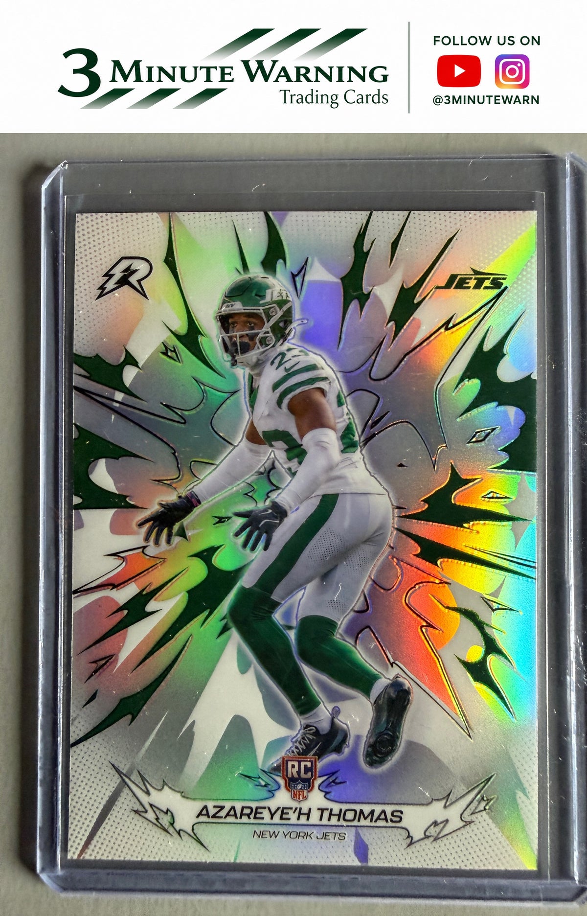2025 Topps Resurgence #174 Azareye'h Thomas Refractor