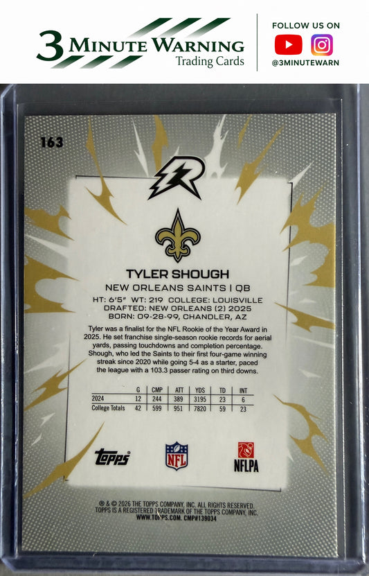 2025 Topps Resurgence #163 Tyler Shough