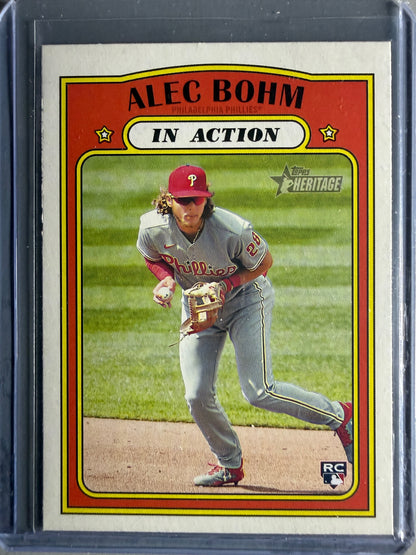 2021 Topps Heritage #12 Alec Bohm