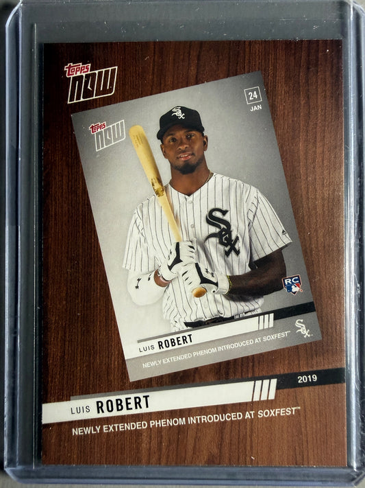 2020 Topps #BTN-9 Luis Robert Best of Topps Now