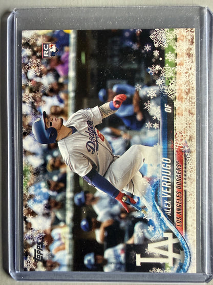 2018 Topps Holiday #HMW105 Alex Verdugo