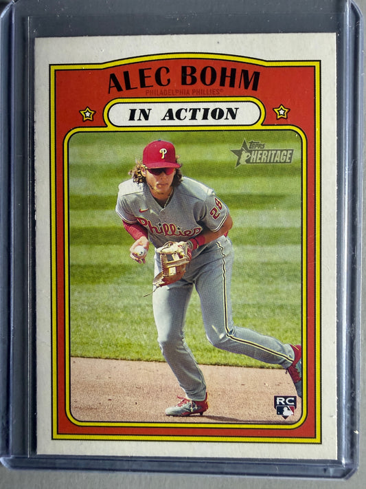 2021 Topps Heritage #12 Alec Bohm