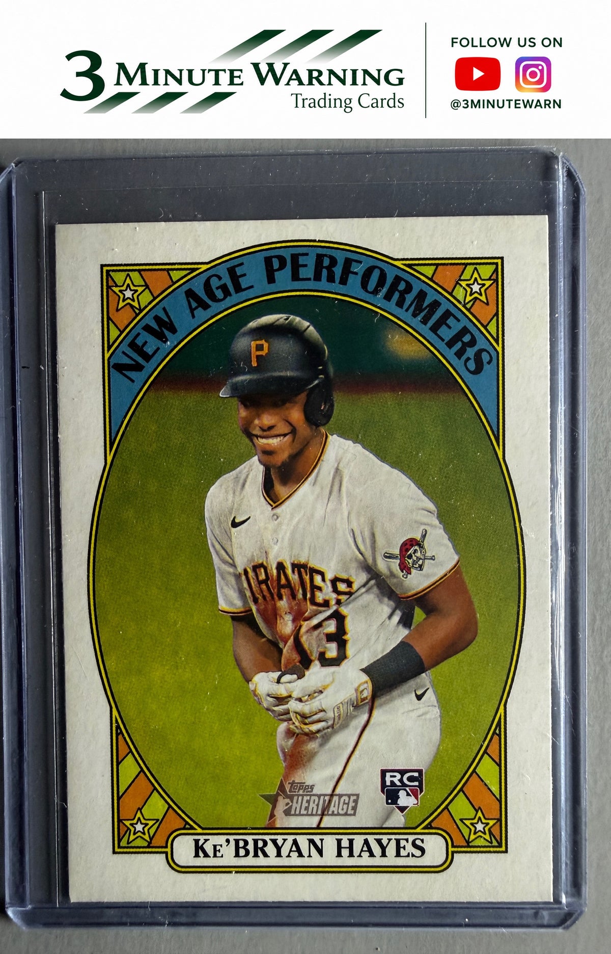 2021 Topps Heritage #NAP-17 Ke'Bryan Hayes New Age Performers