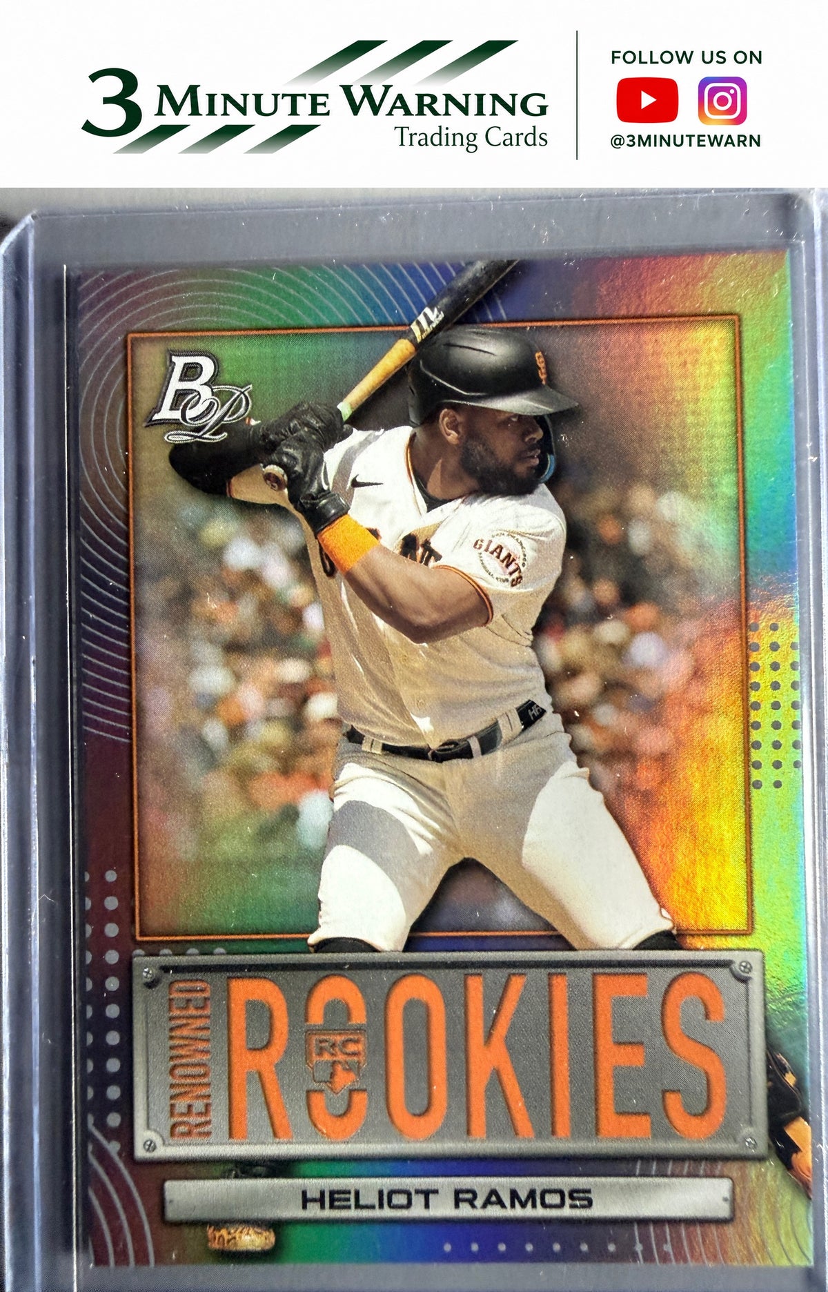 2022 Bowman Platinum #RR-12 Heliot Ramos Renowned Rookies