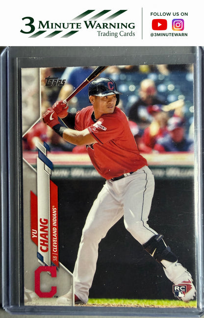 2020 Topps #590 Yu Chang
