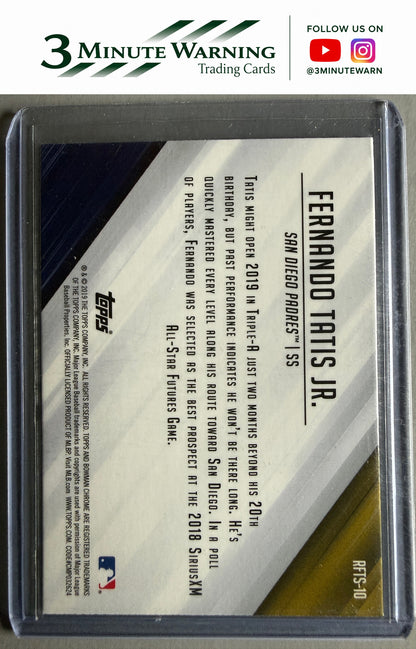 2019 Bowman #RFTS-10 Fernando Tatis Jr. Ready for the Show