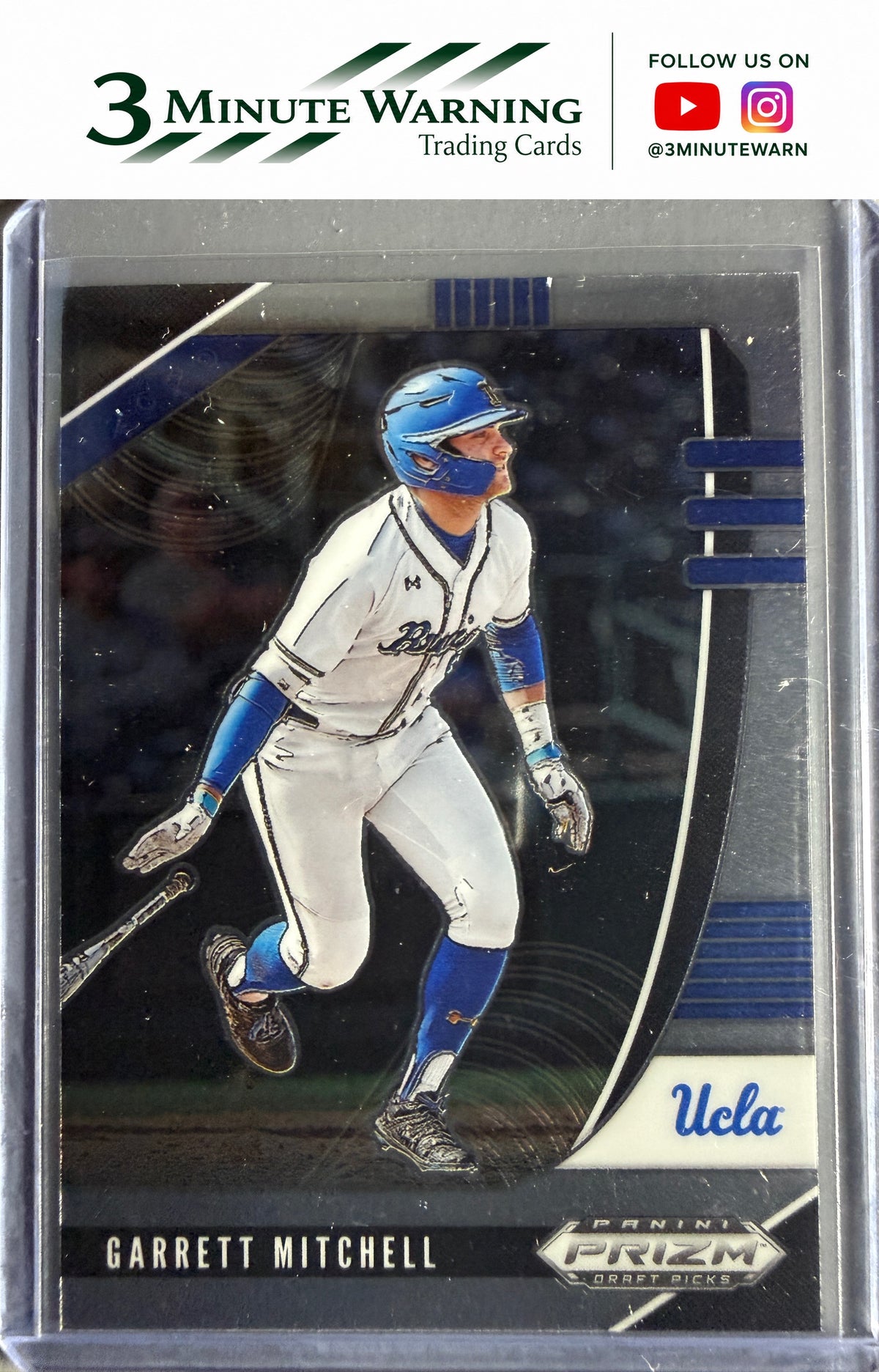 2020 Panini Prizm Draft Picks #PDP20 Garrett Mitchell