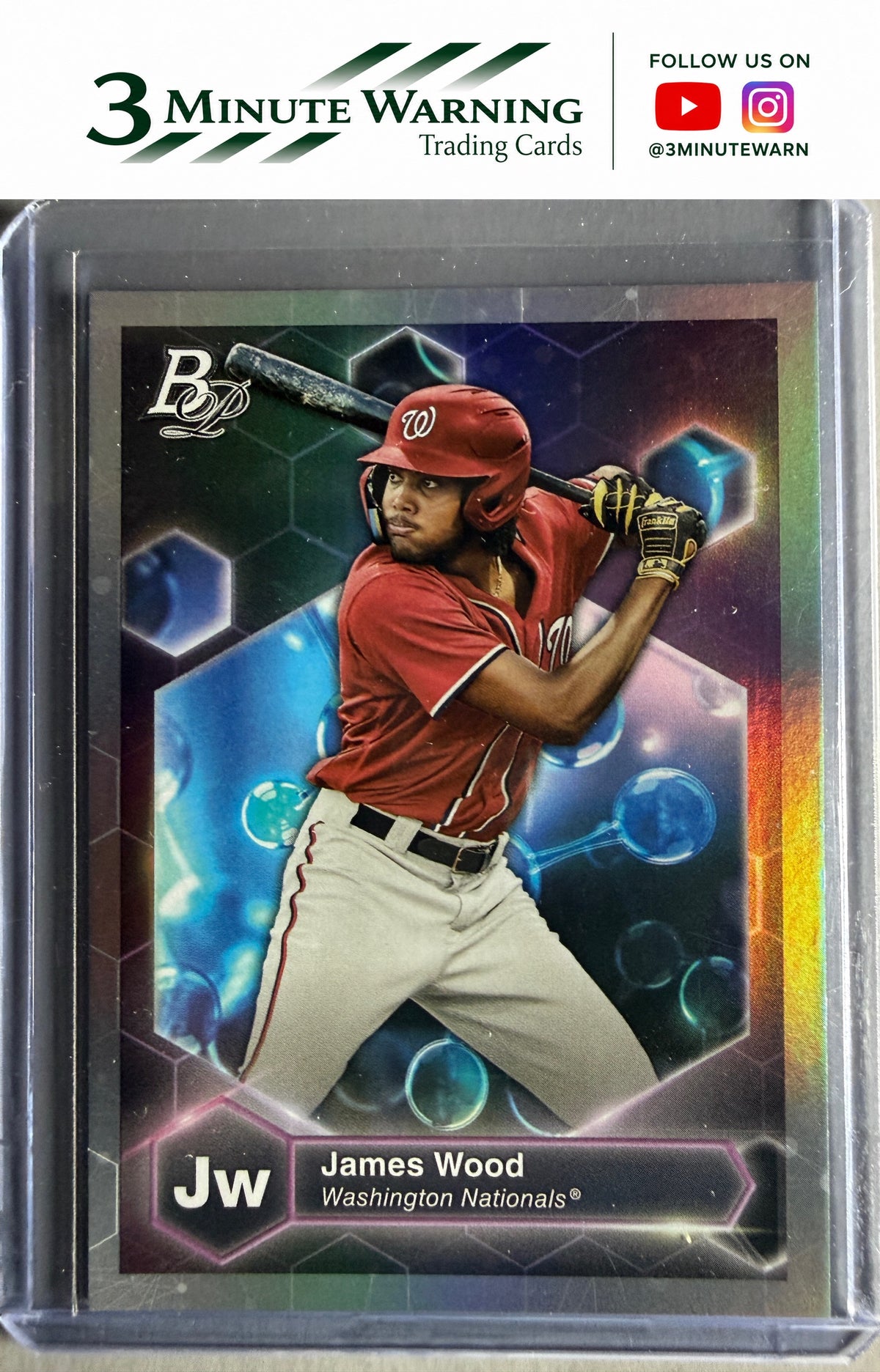 2022 Bowman Platinum #PE-18 James Wood Precious Elements