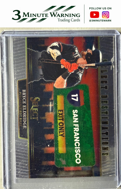 2025 Panini Select #1 Bryce Eldridge Select Destinations