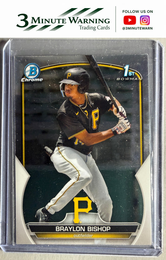 2023 Bowman #BCP-90 Braylon Bishop Chrome Prospects