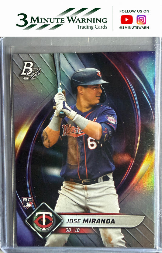 2022 Bowman Platinum #58 Jose Miranda