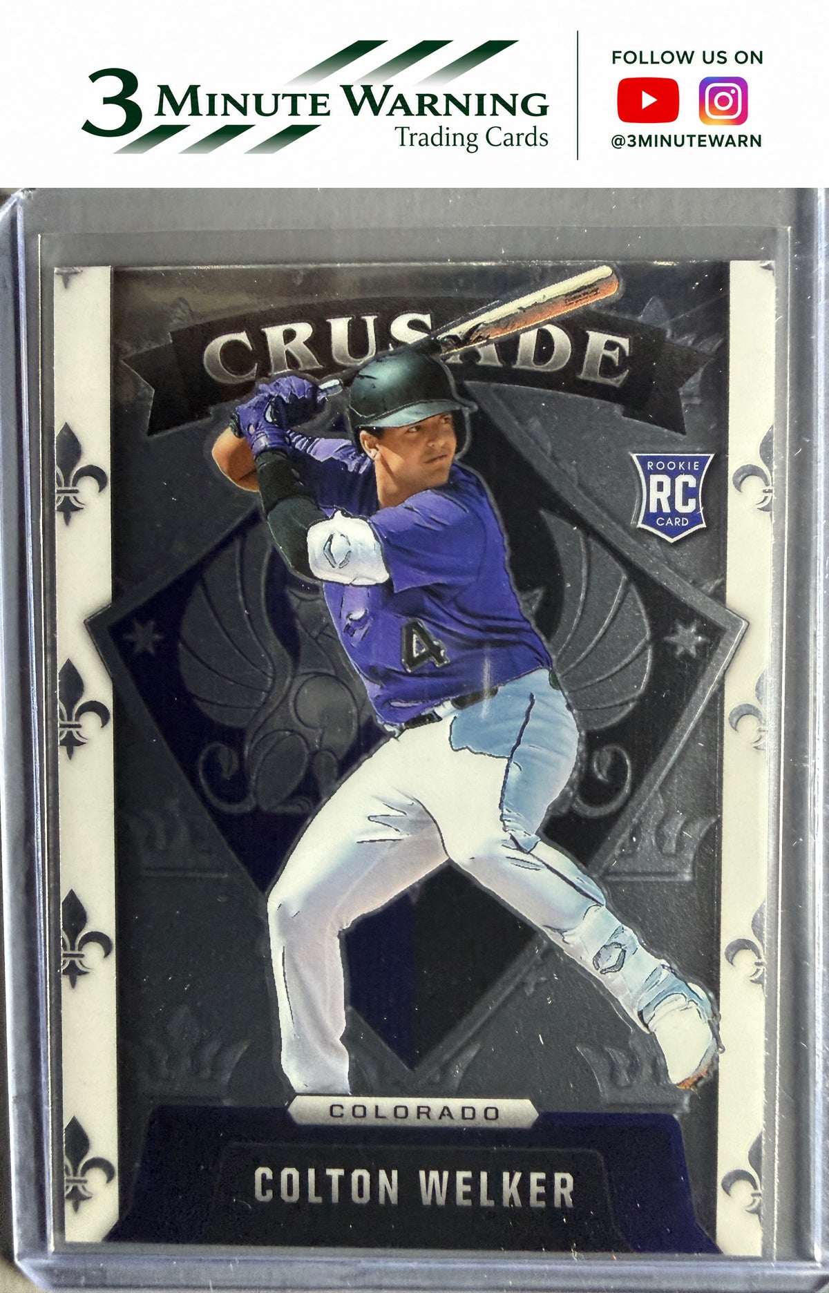 2022 Panini Chronicles #14 Colton Welker Crusade