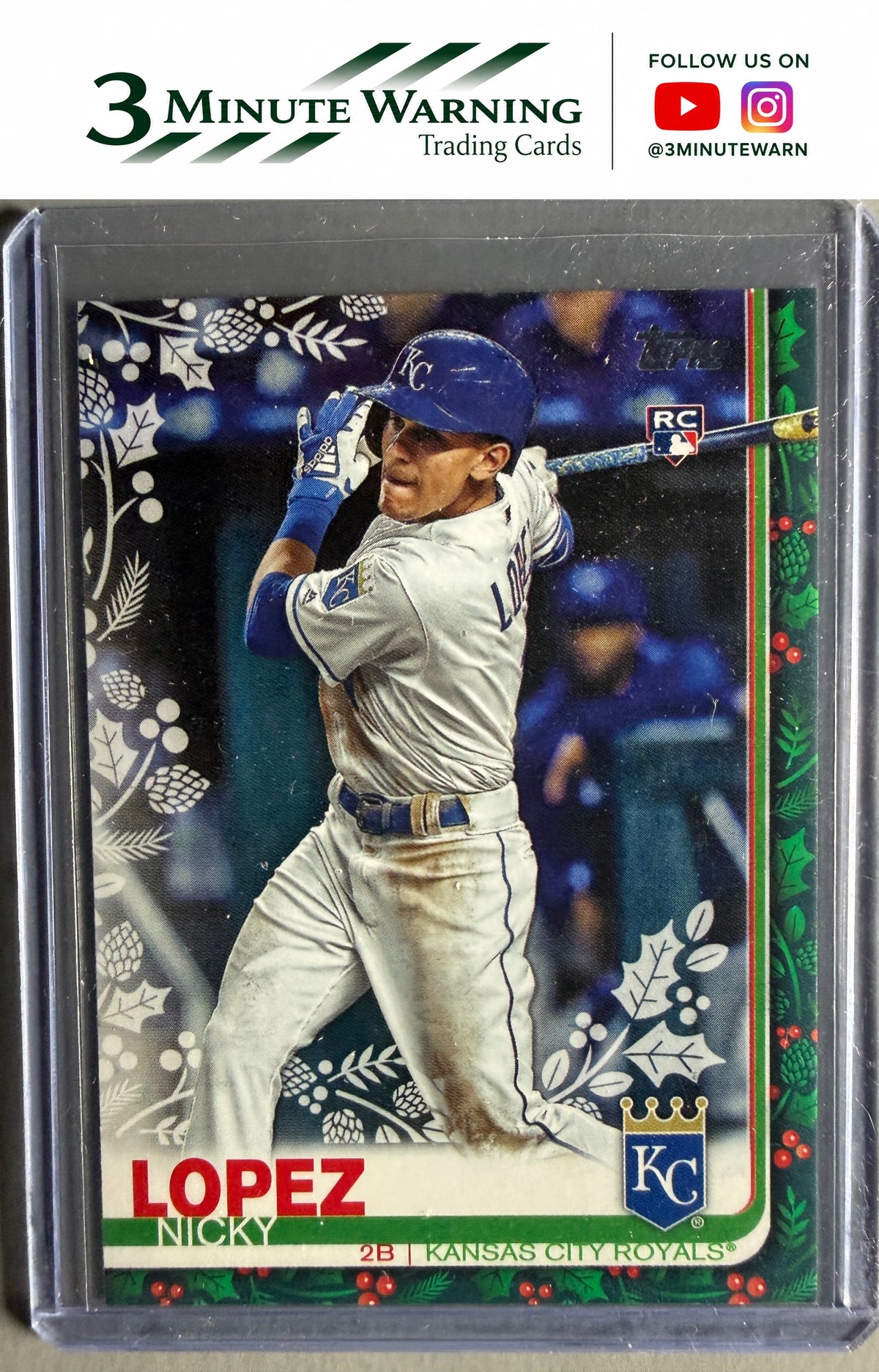 2019 Topps Holiday #HW138 Nicky Lopez