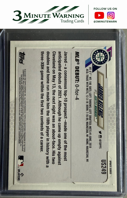 2021 Topps Update #US249 Jarred Kelenic