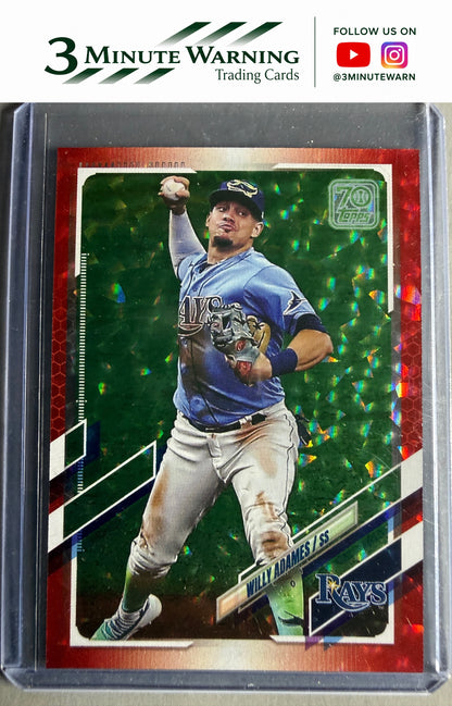 2021 Topps #237 Willy Adames Red #/199