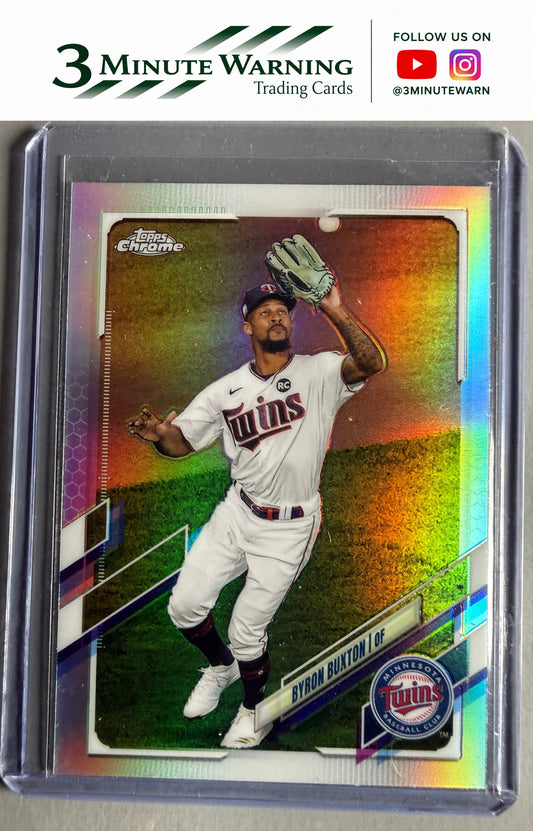 2021 Topps #74 Byron Buxton Rainbow Foil