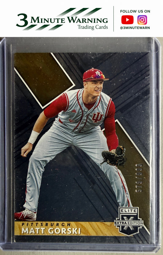2019 Panini Elite Extra Edition #57 Matt Gorski #/999