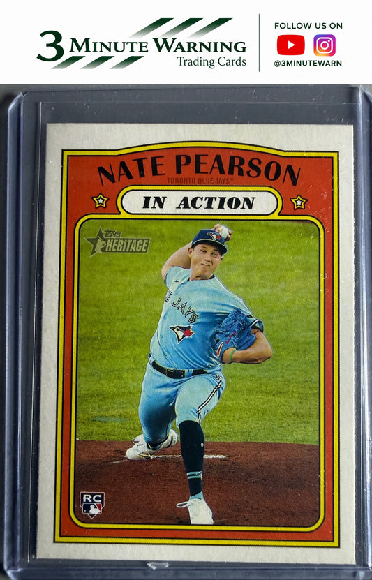 2021 Topps Heritage #302 Nate Pearson