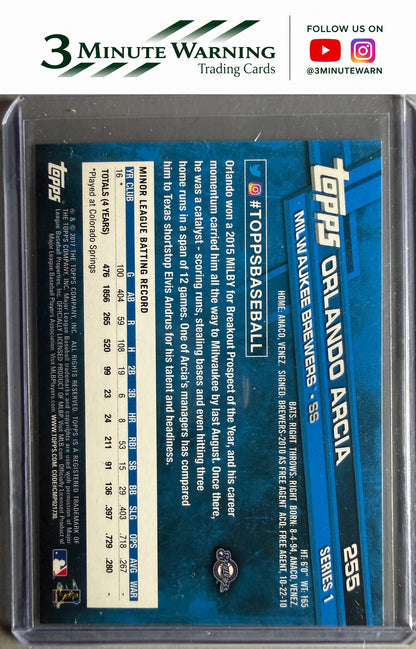 2017 Topps #255 Orlando Arcia