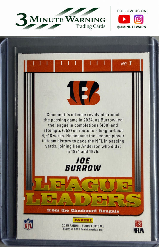 2025 Score #1 Joe Burrow League Leaders
