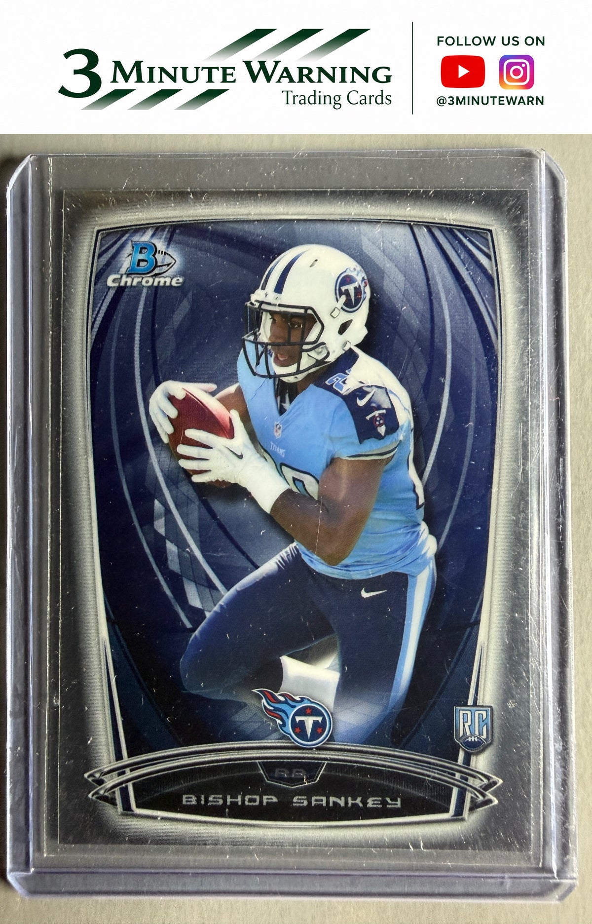 2014 Bowman Chrome #140 Bishop Sankey